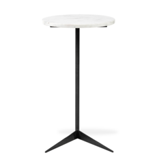 DREA SIDE TABLE ROUND  MARBLE