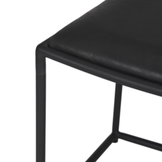 REDMOND BENCH LEATHER BLACK