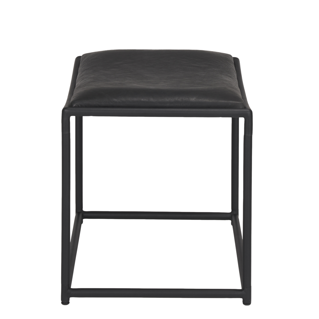 REDMOND BENCH LEATHER BLACK