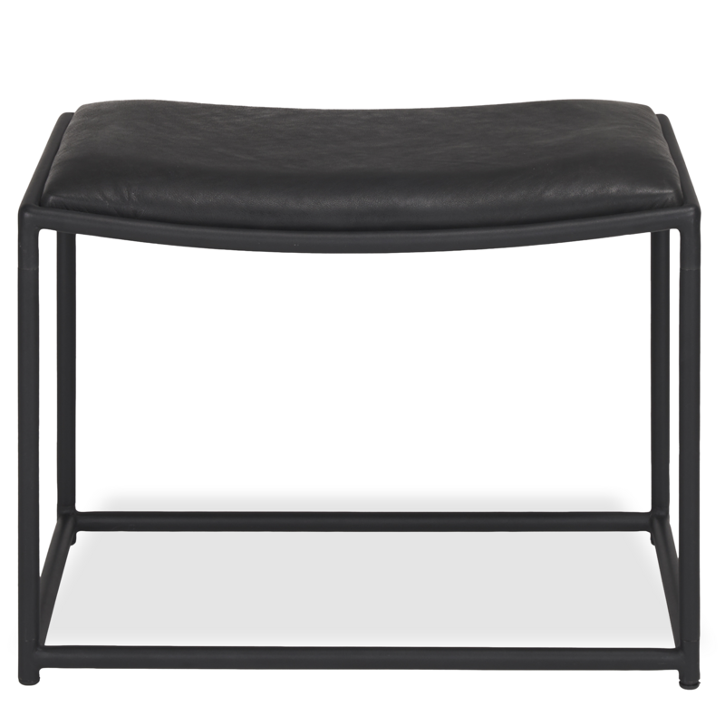 REDMOND BENCH LEATHER BLACK