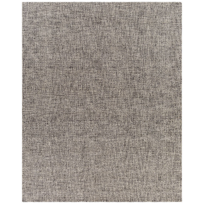 ANNE GRID RUG CHARCOAL 8'X10'