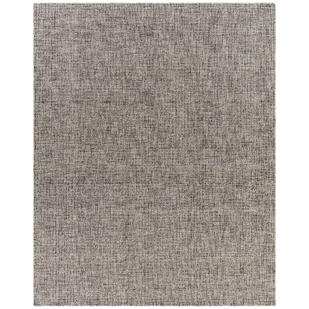 ANNE GRID RUG CHARCOAL 5'X7'6"