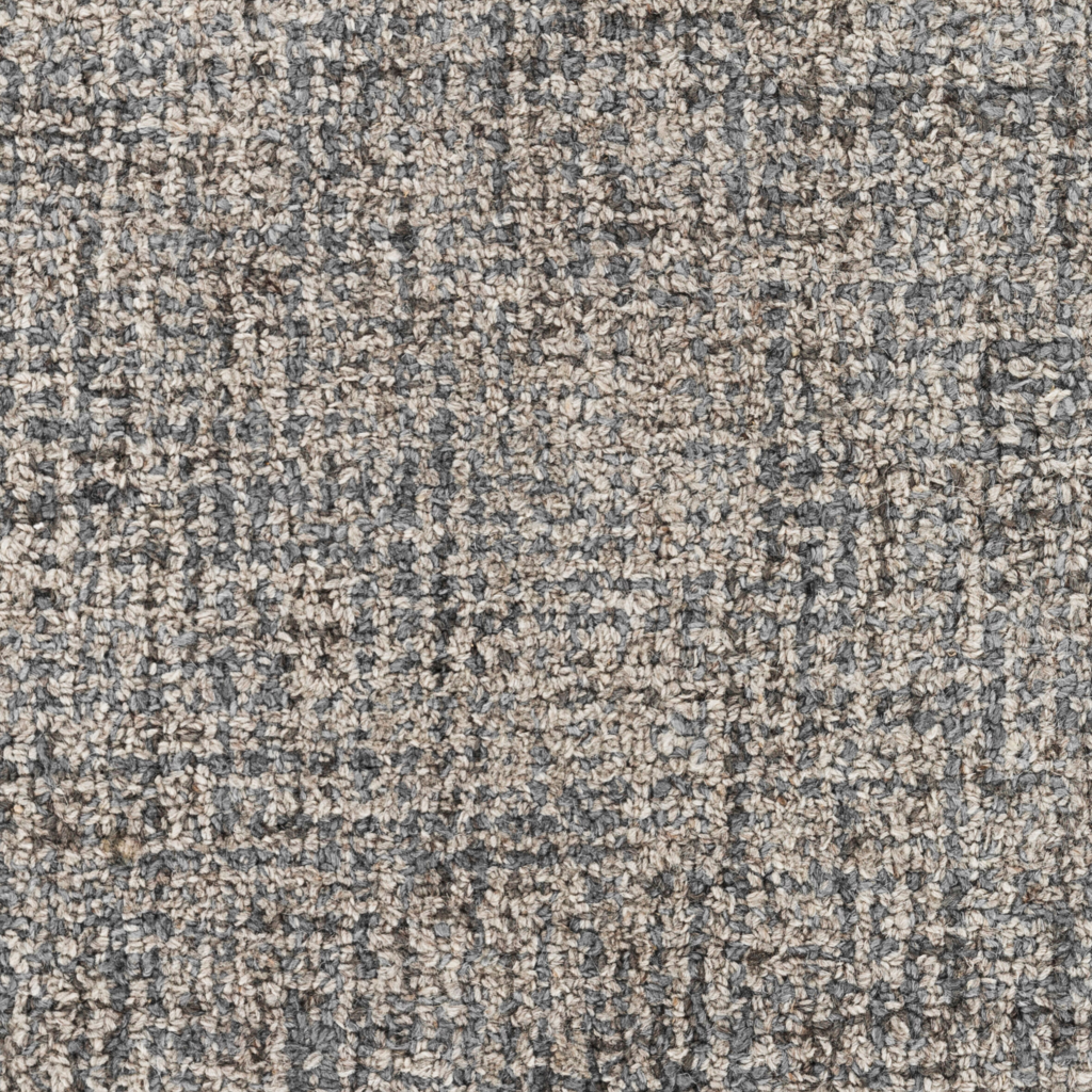 ANNE GRID RUG CHARCOAL 5'X7'6"