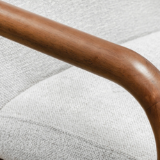 LUPO LOUNGE CHAIR OATMEAL