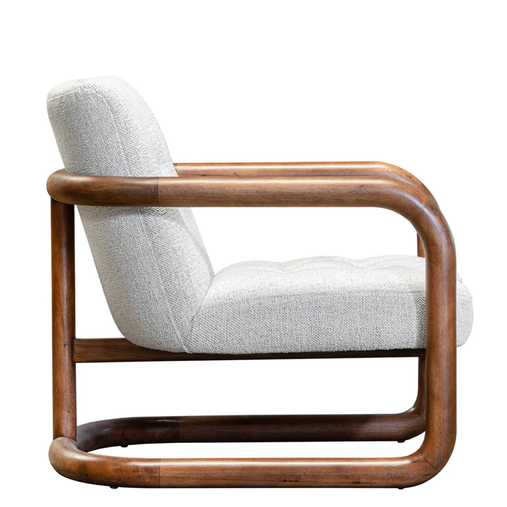 LUPO LOUNGE CHAIR OATMEAL