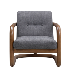 LUPO LOUNGE CHAIR DARK GREY