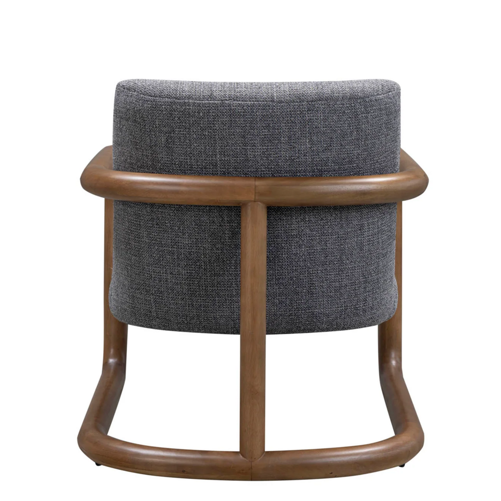 LUPO LOUNGE CHAIR DARK GREY