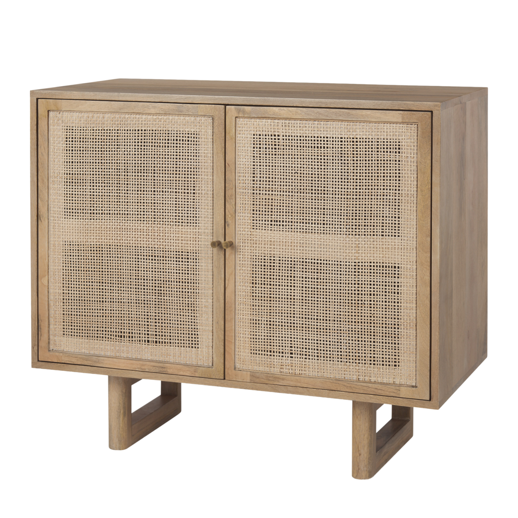 VILLA CABINET CANE NATURAL