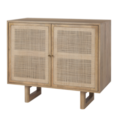 VILLA CABINET CANE NATURAL