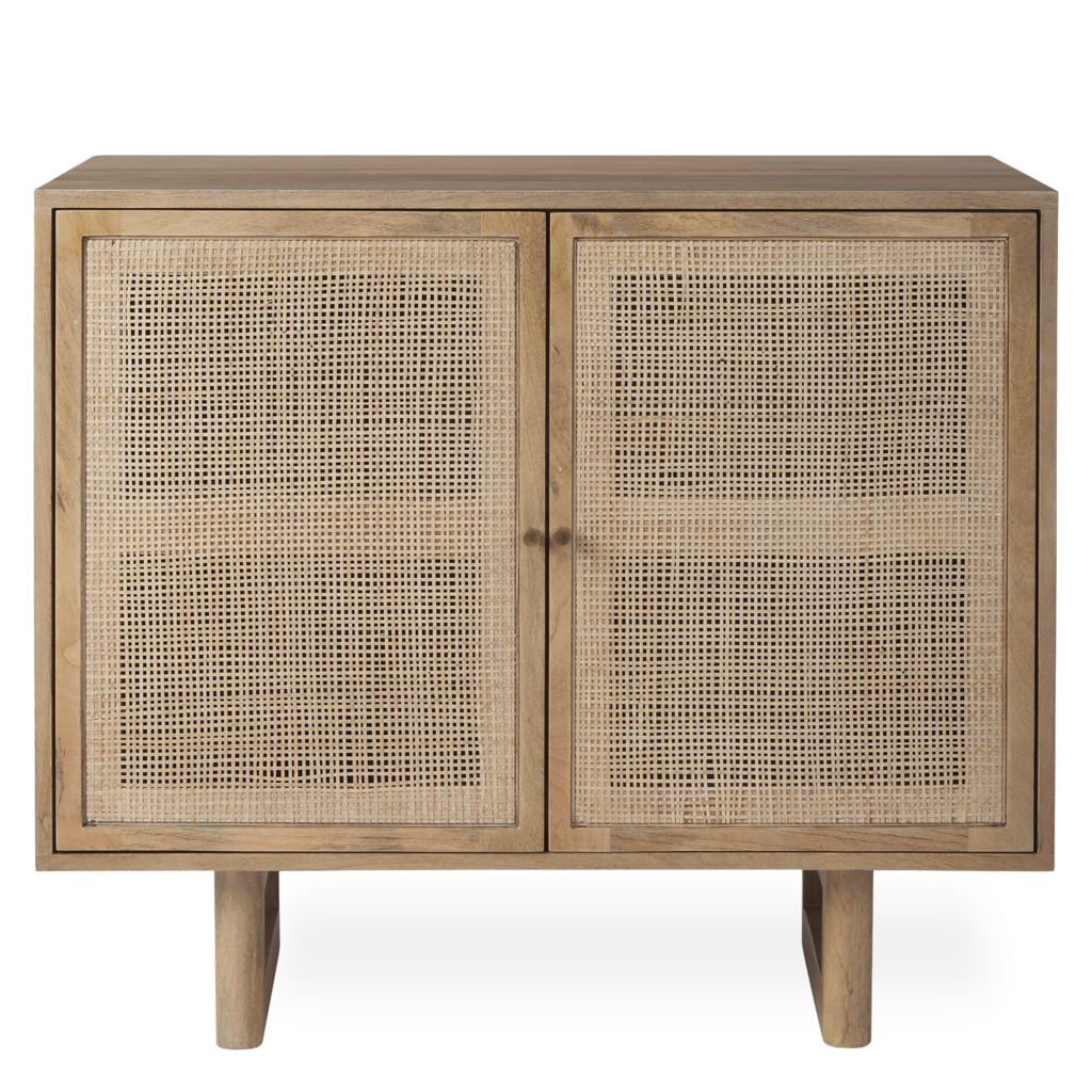 VILLA CABINET CANE NATURAL