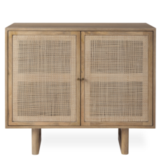 VILLA CABINET CANE NATURAL