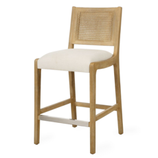 RIVIERA COUNTER STOOL CANE BACK
