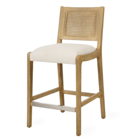 RIVIERA COUNTER STOOL CANE BACK