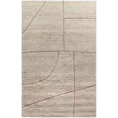 NINA GROOVE RUG 9' X 12' OATMEAL