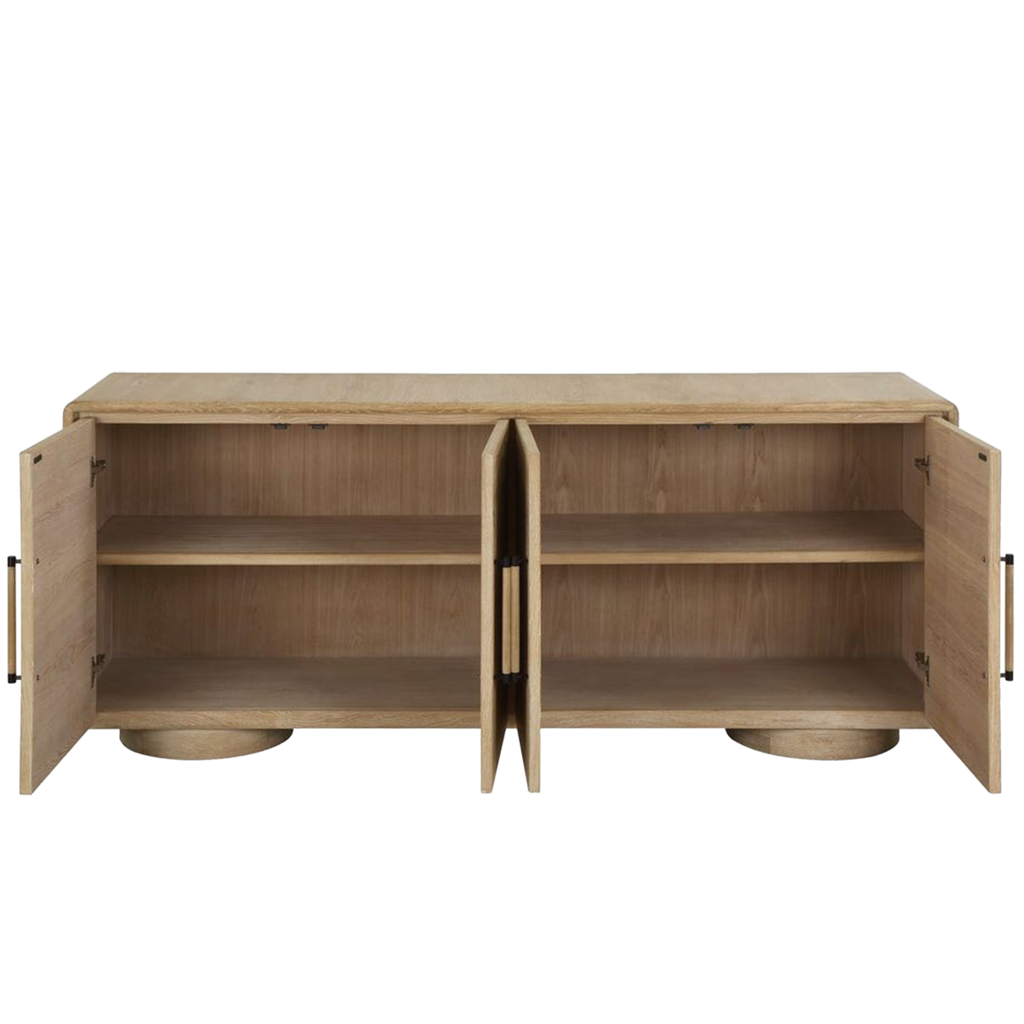 ELIO 4 DOOR SIDEBOARD OAK