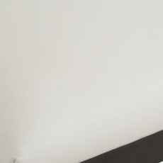 LUCA COUNTERSTOOL LEATHER AND METAL BLACK