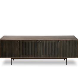 HUDSON MEDIA UNIT DARK BROWN