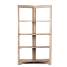 BOWEN TALL SHELF WOOD NATURAL