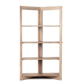 BOWEN TALL SHELF WOOD NATURAL