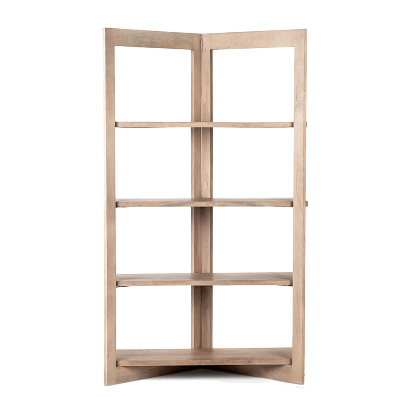 BOWEN TALL SHELF WOOD NATURAL