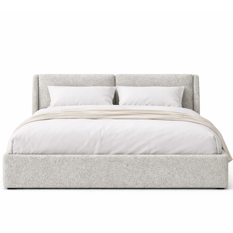 MAGNUS STORAGE BED TAUPE