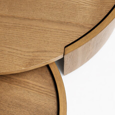 FORMA COFFEE TABLE ASH WOOD SET-2