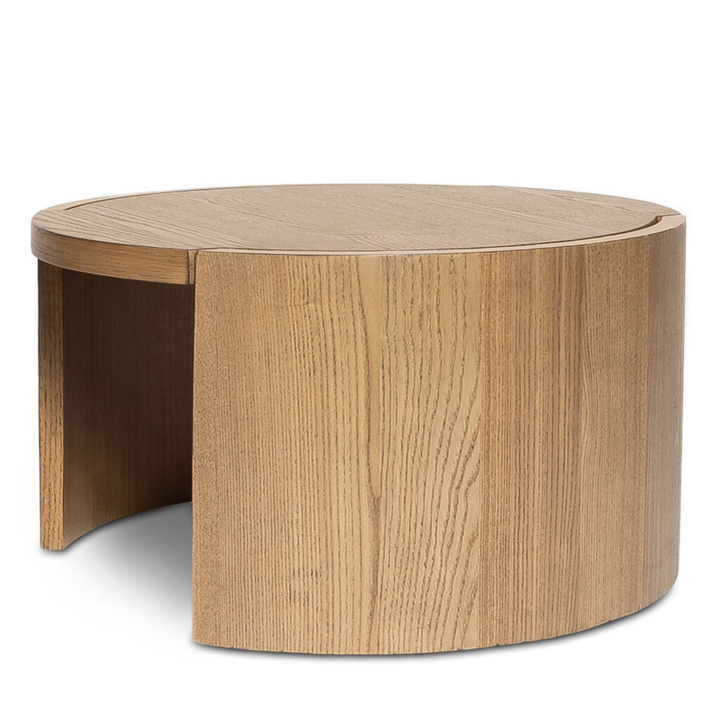 FORMA COFFEE TABLE ASH WOOD SET-2
