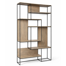 JORGEN DISPLAY SHELF NATURAL AND BLACK