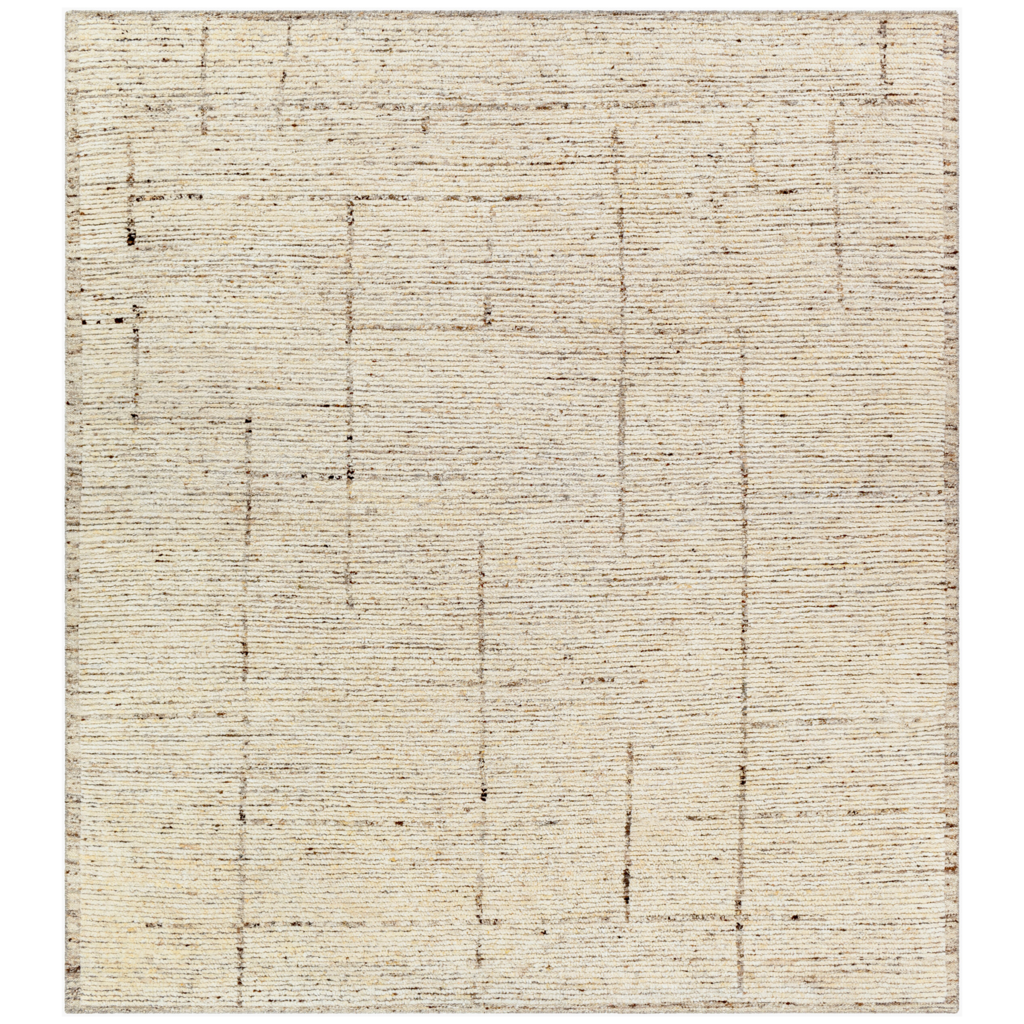 KAVARI WOOL RUG 6' X 9' OAT