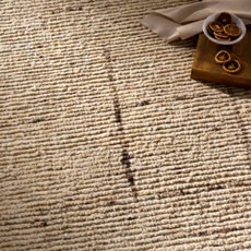 KAVARI WOOL RUG 6' X 9' OAT