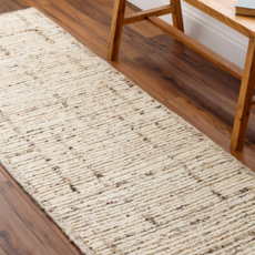 KAVARI WOOL RUG 6' X 9' OAT