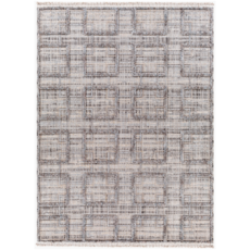 LEDGER RUG 6'7" X 9' GREY