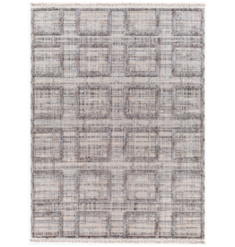 LEDGER RUG 6'7" X 9' GREY