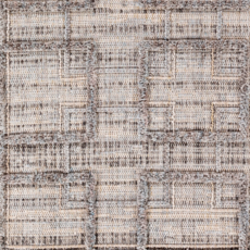 LEDGER RUG 7'10" X 10' GREY