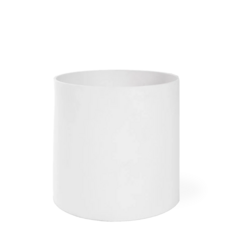 MORAY POT MEDIUM WHITE 12"D X 12"H
