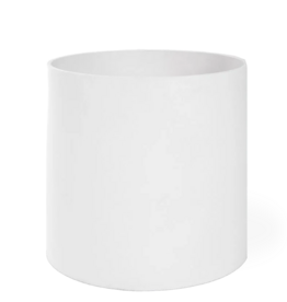 MORAY POT LARGE WHITE 15"D X 15"H