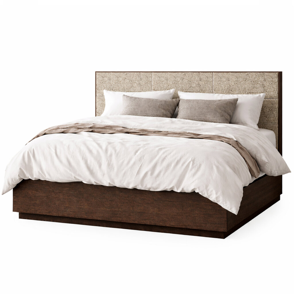 VETIVER UPHOLSTERED BED