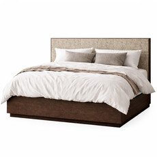 VETIVER UPHOLSTERED BED