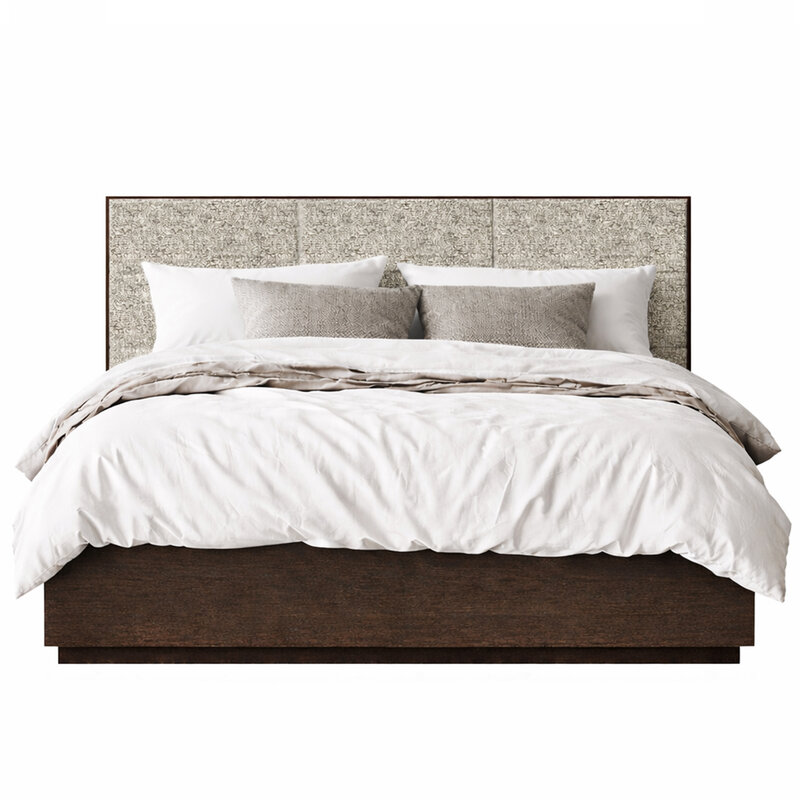 VETIVER UPHOLSTERED BED