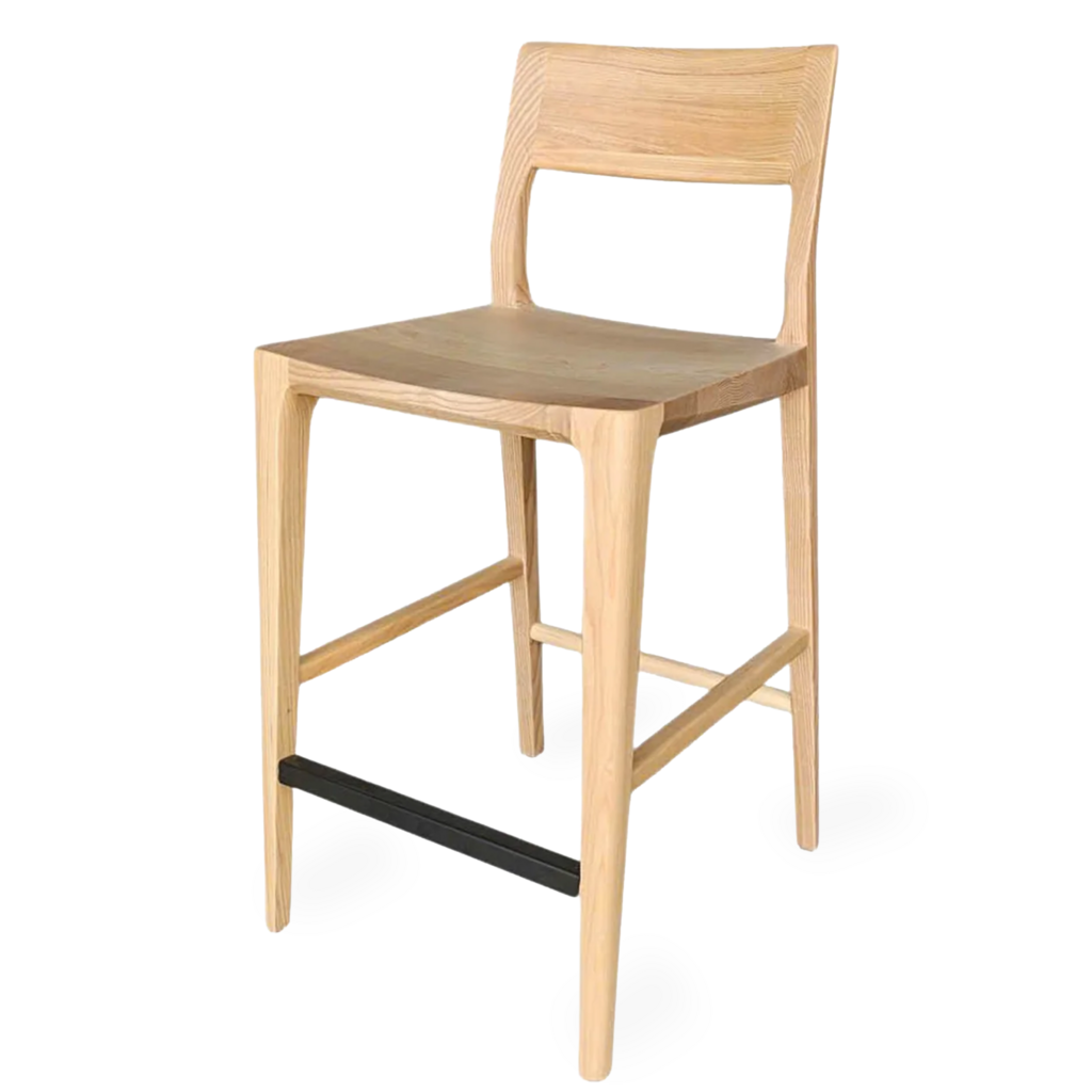 SOREN COUNTER STOOL WOOD NATURAL