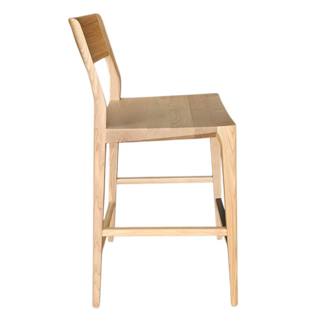 SOREN COUNTER STOOL WOOD NATURAL