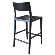 SOREN COUNTER STOOL WOOD BLACK