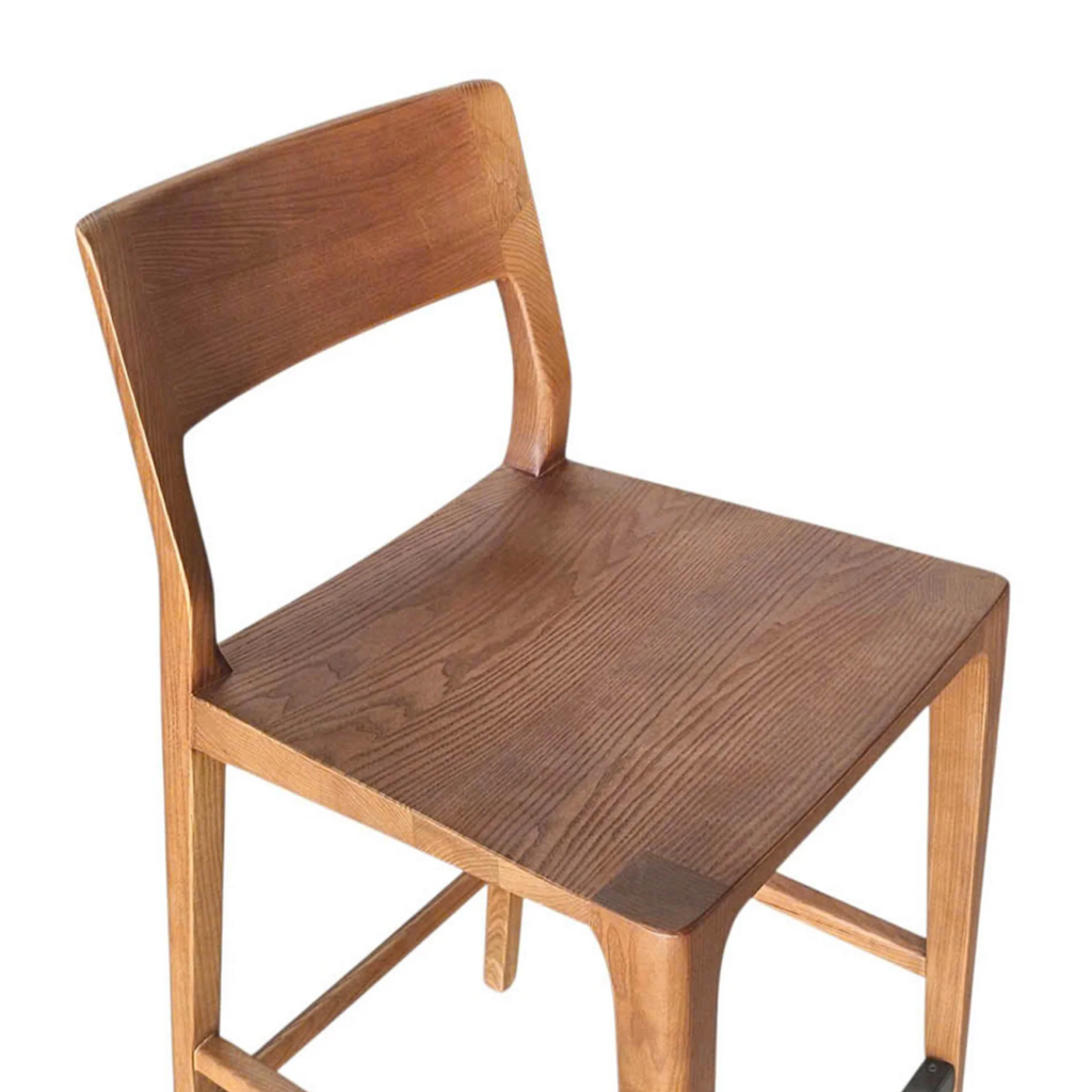 SOREN COUNTER STOOL WOOD BROWN