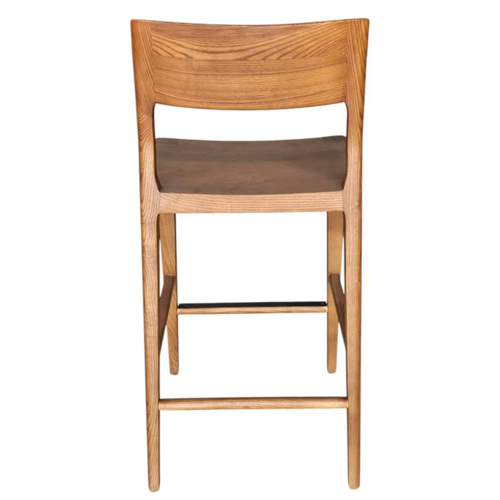 SOREN COUNTER STOOL WOOD BROWN