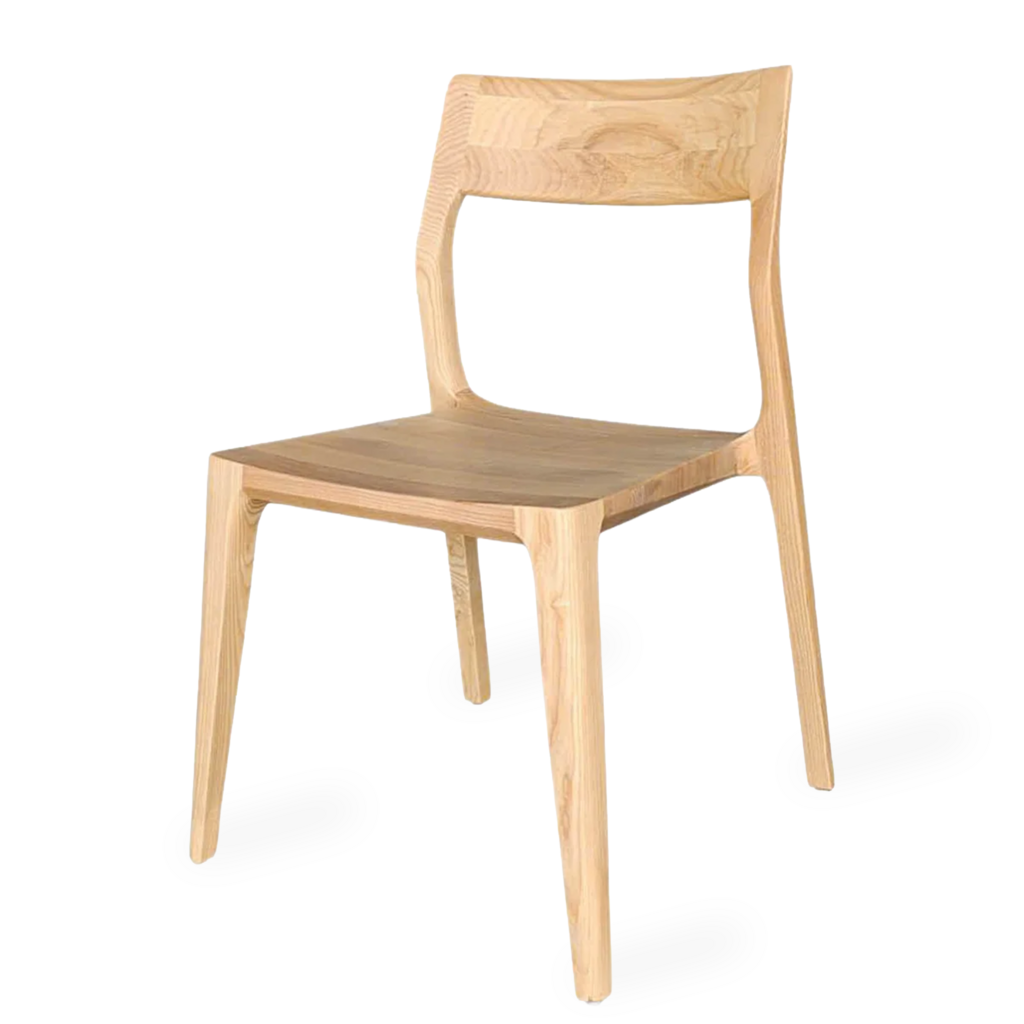 SOREN DINING CHAIR WOOD NATURAL