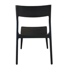 SOREN DINING CHAIR WOOD BLACK