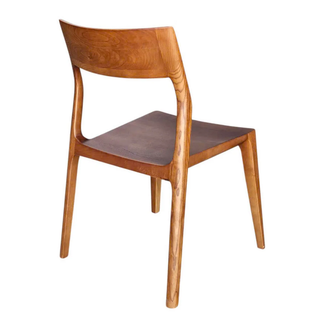 SOREN DINING CHAIR WOOD BROWN