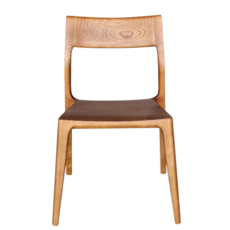 SOREN DINING CHAIR WOOD BROWN