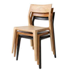 SOREN DINING CHAIR WOOD BROWN