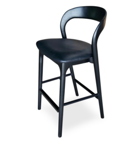 PIPER COUNTER STOOL BLACK